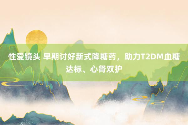 性爱镜头 早期讨好新式降糖药，助力T2DM血糖达标、心肾双护