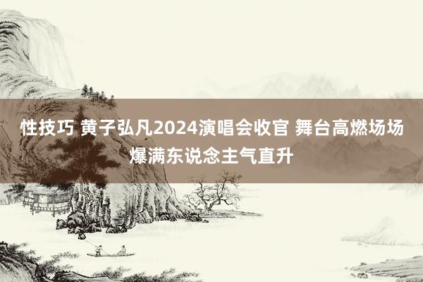 性技巧 黄子弘凡2024演唱会收官 舞台高燃场场爆满东说念主气直升